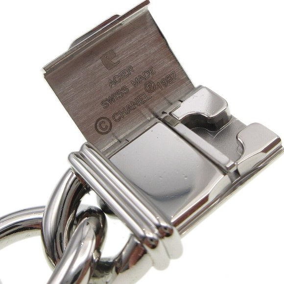 Chanel Premiere Ladies Quartz Watch #L Silver Stainless Steel